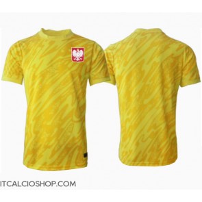 Polonia Portiere Prima Maglia Europei 2024 Manica Corta